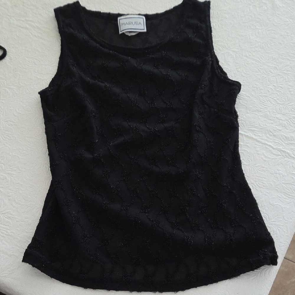 Black Sleeveless Top